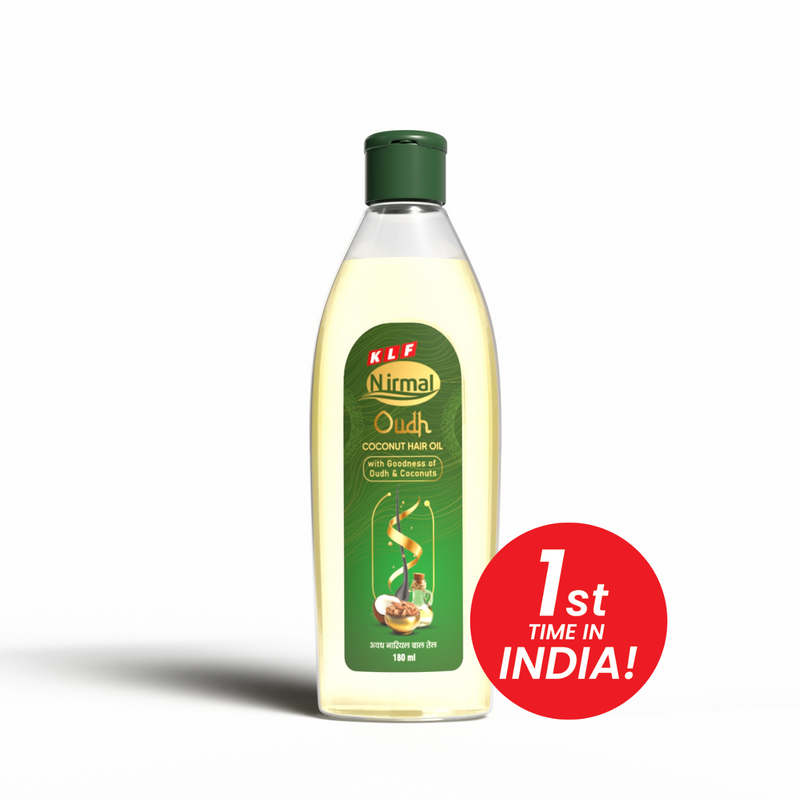 KLF Nirmal Oudh Coconut hair oil 180ml (Pack of 2)