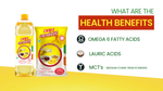 KLF Cocodaily Cooking Oil pouch - 1 Ltr