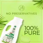 KLF Nirmal Cold Pressed Virgin Coconut Oil 1Ltr Jar (All weather Pack)