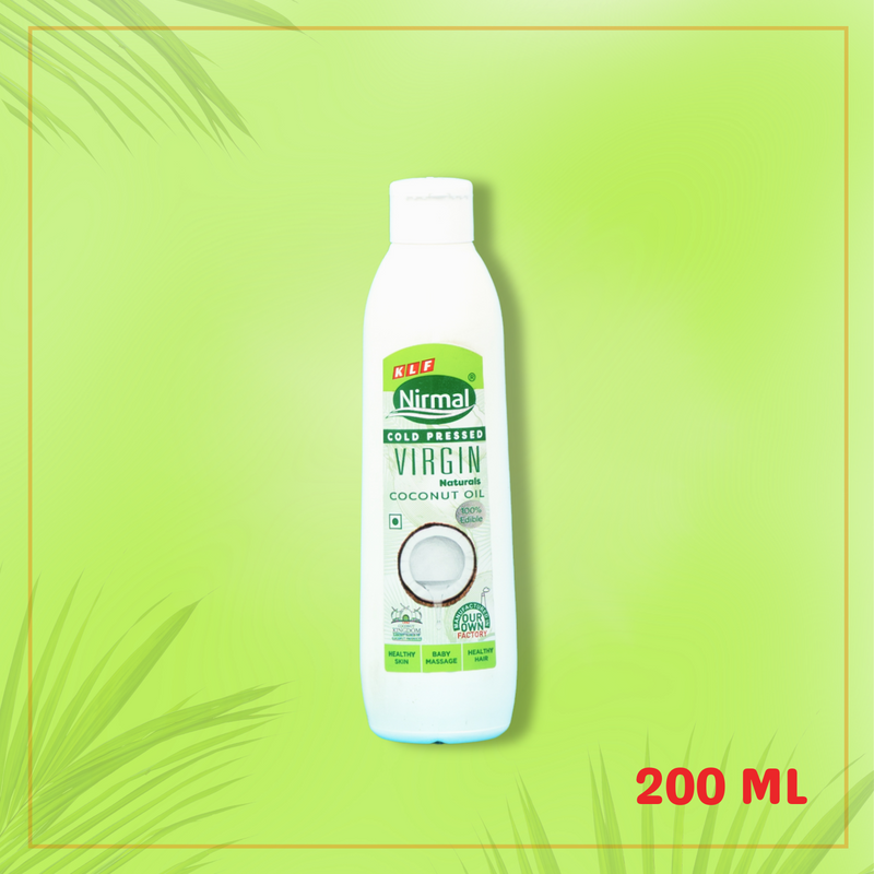 KLF Nirmal Naturals Cold Pressed Virgin Coconut Oil 200 ML