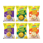 KLF Coconad Snack Combo – Tapioca Sticks, Banana Chips & Tapioca Chips (Pack of 6)