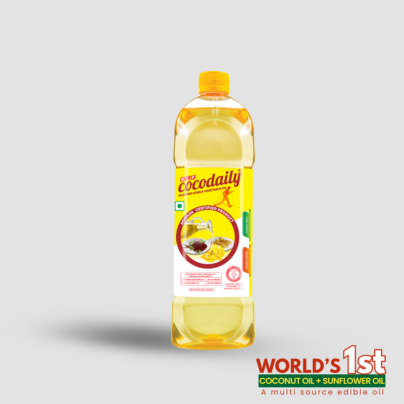 KLF Cocodaily Cooking Oil PET Bottle - 1 Ltr