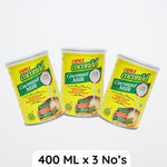 KLF Coconad Coconut Milk, 400ml (Pack of 3)