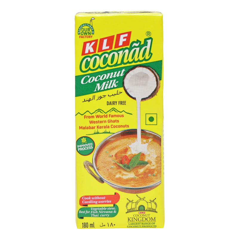 KLF Coconad Pure Coconut Milk (Vegan), 180ml