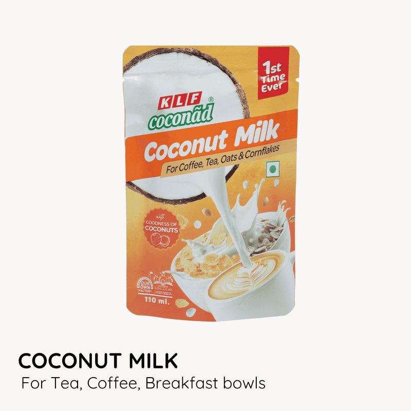 KLF Coconad Coconut Milk for Coffee, Tea, Cornflakes & Oats 110 ml