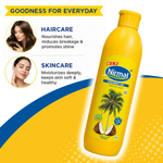 KLF Nirmal 100% Pure Coconut Hair Oil Bottle 250 ml (Pack of 3) | Natural Copra Oil | Light, Non-Sticky & Naturally Aromatic