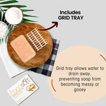 KLF Cocosoft Handmade Coconut Soap, All-Natural, Moisturizing & Vegan (Pack of 5)