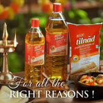 KLF Nirmal Tilnad Gingelly /Sesame oil 1 Liter Pet Bottle