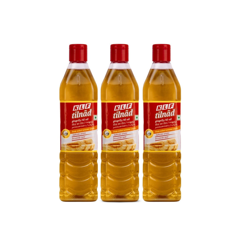 KLF Tilnad Til Oil-Sesame Oil- 500ml (Pack of 3)