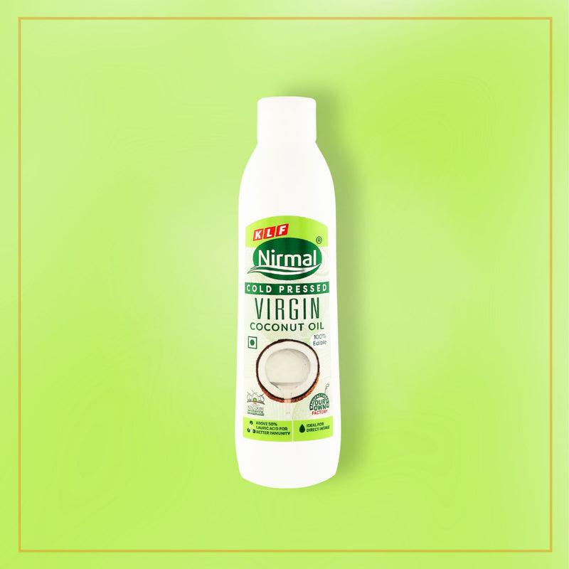 KLF Nirmal Cold Pressed Virgin Coconut Oil 250 ML Bottle