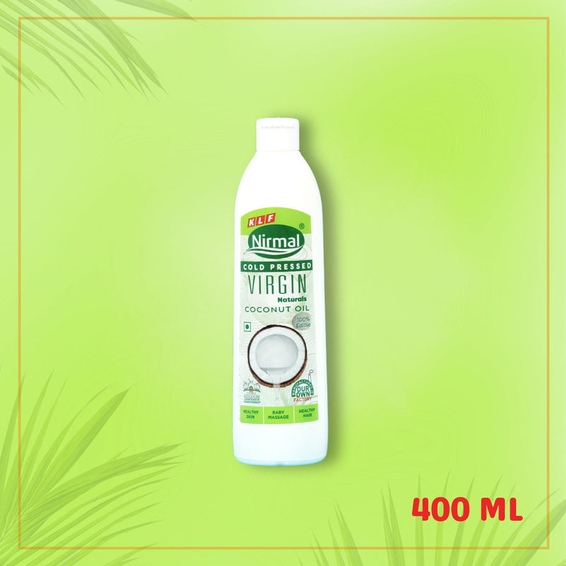 KLF Nirmal Naturals Cold Pressed Virgin Coconut Oil 400 ML