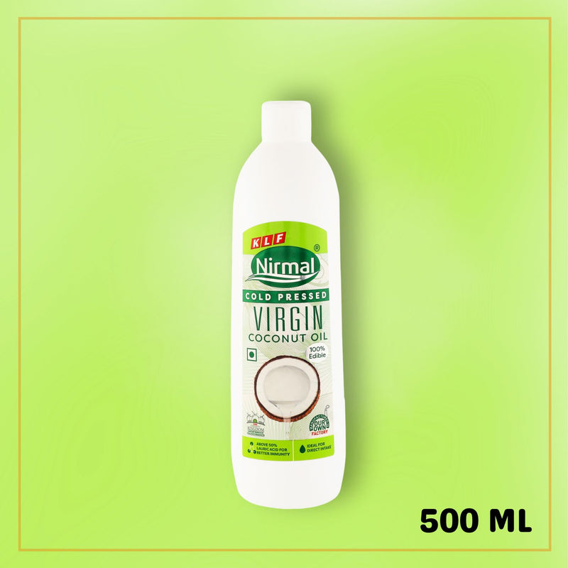 KLF Nirmal Cold Pressed Virgin Coconut Oil 500 ML Bottle