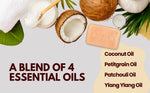 KLF Cocosoft Handmade Coconut Soap, All-Natural, Moisturizing & Vegan (Pack of 5)