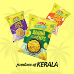 KLF Coconad Snack Combo – Tapioca Sticks, Banana Chips & Tapioca Chips (Pack of 6)