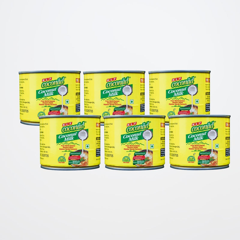 Klf Coconad Coconut Milk 200 ml, (Pack of 6)