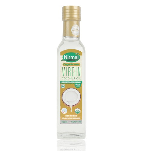 KLF Nirmal Organic Virgin Coconut Oil - 250 ML Bottle image