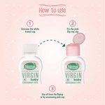 KLF Nirmal Virgin Baby Coconut Oil with flip top cap image