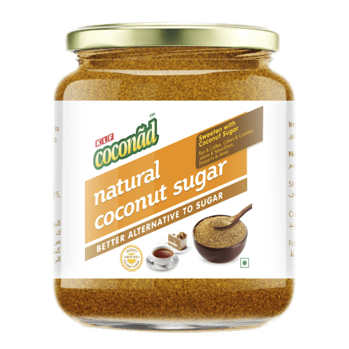 KLF Coconad Natural Coconut Sugar 300 Gm ( Glass Bottle )