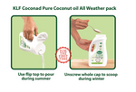 KLF Nirmal Cold Pressed Virgin Coconut Oil 1Ltr Jar ( All weather Pack ) IMAGE