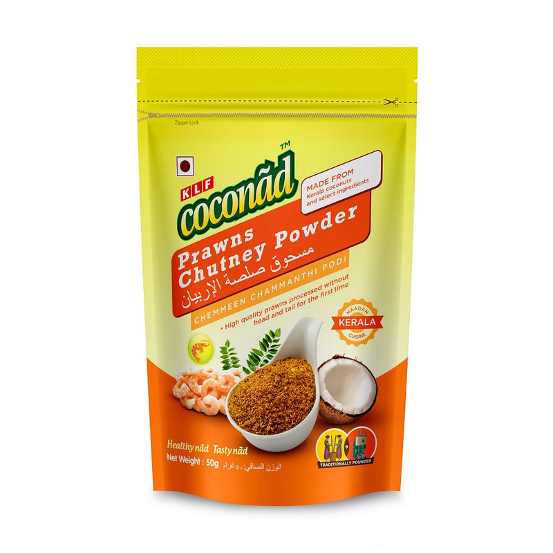 KLF Coconad Prawns Chutney Powder 50g Pack of 5
